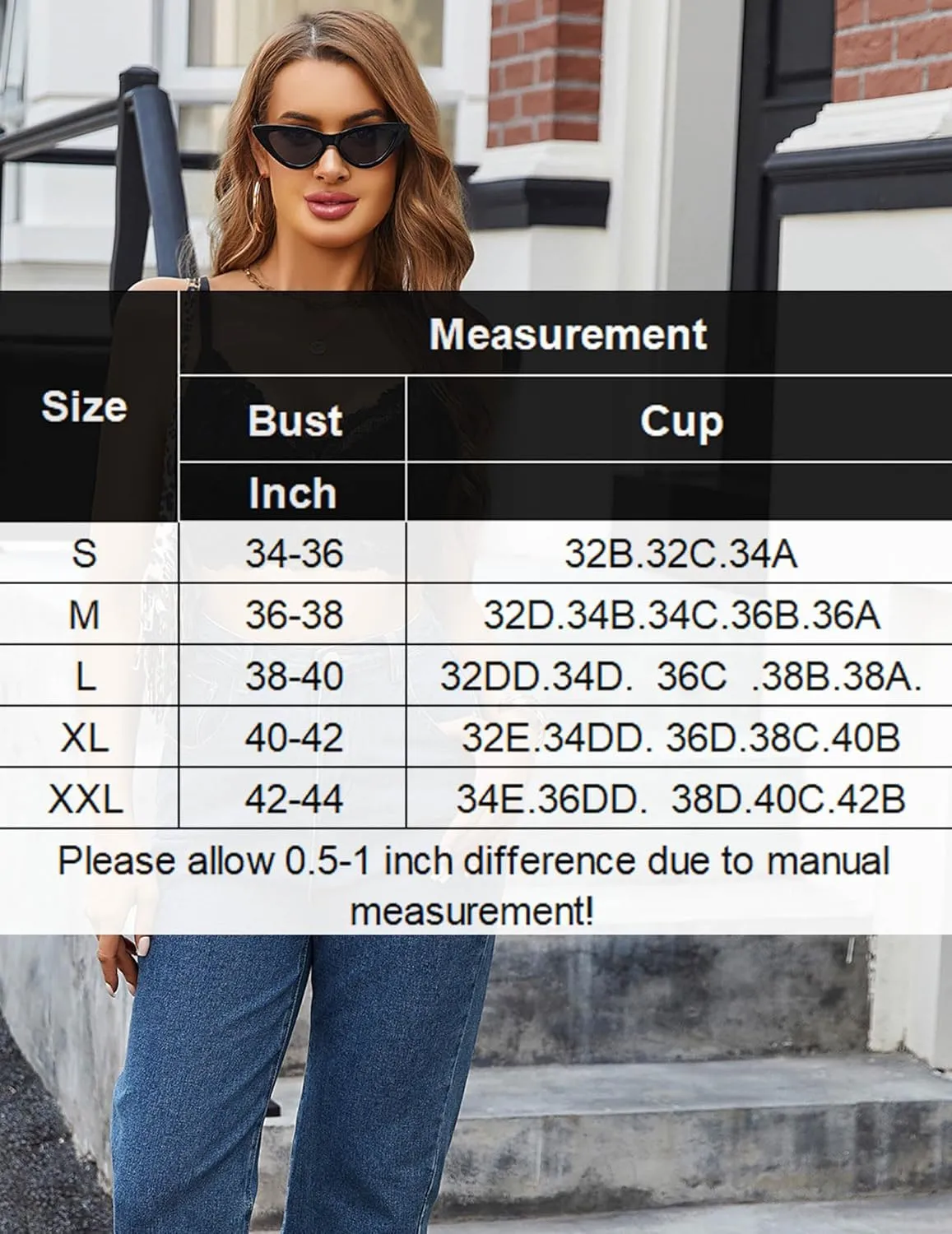 Avidlove Bralettes for Women Lace Camisole Y2K Tank Top Unpadded Wireless Double-Layered Lingerie