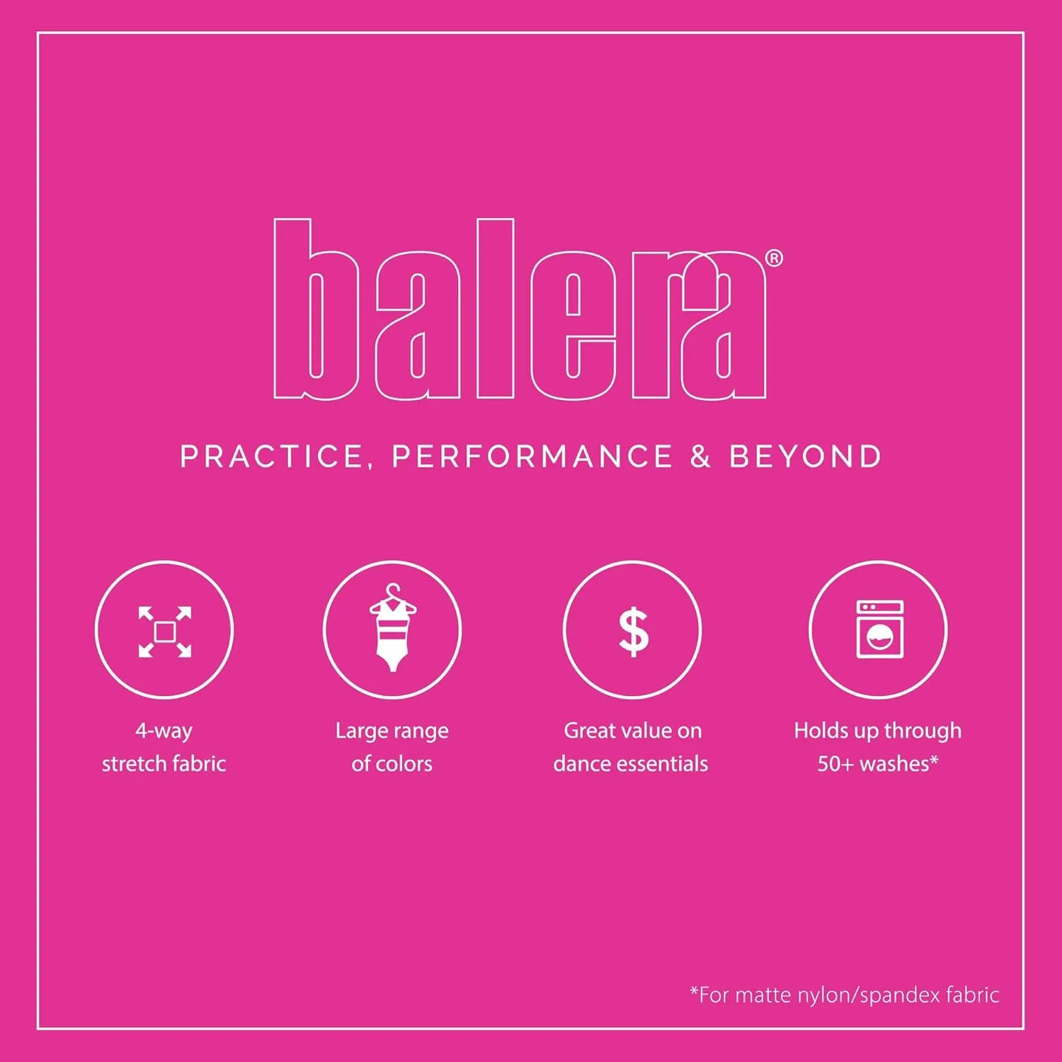 Balera Camisole Biketard for Girls & Women Perfect for Dance