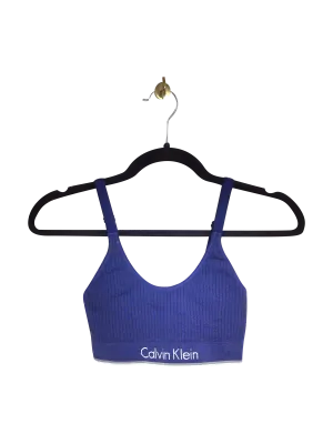 CALVIN KLEIN Women Activewear Sports Bras Regular fit in Blue - XS