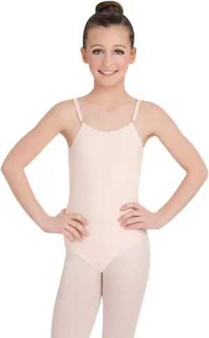 Capezio Girls' Team Basic Camisole Leotard with Adjustable Straps