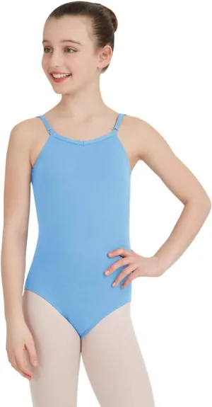 Capezio Girls' Team Basic Camisole Leotard with Adjustable Straps