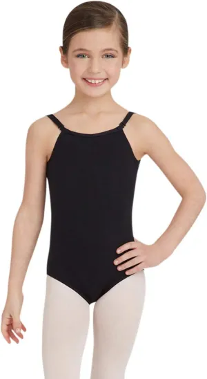 Capezio Girls' Team Basic Camisole Leotard with Adjustable Straps