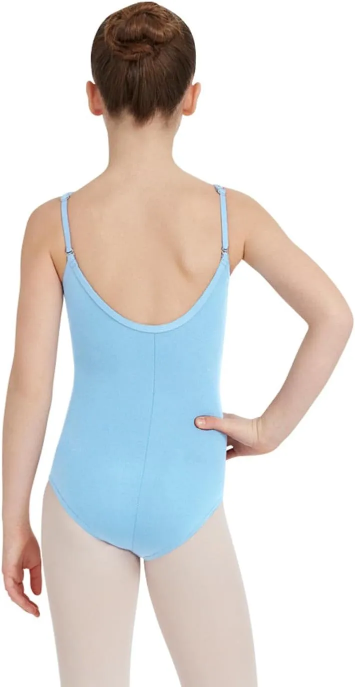 Capezio Girls' Team Basic Camisole Leotard with Adjustable Straps