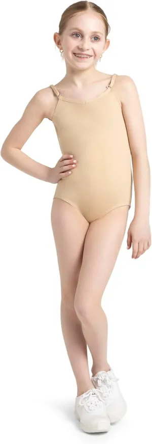 Capezio Girls' Team Basic Camisole Leotard with Adjustable Straps