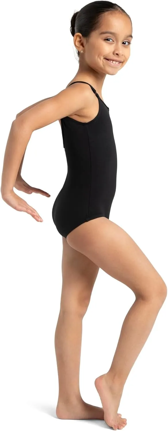 Capezio Girls' Team Basic Camisole Leotard with Adjustable Straps