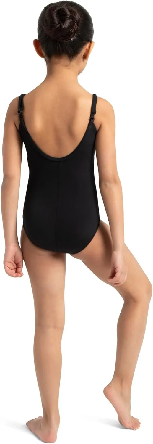 Capezio Girls' Team Basic Camisole Leotard with Adjustable Straps