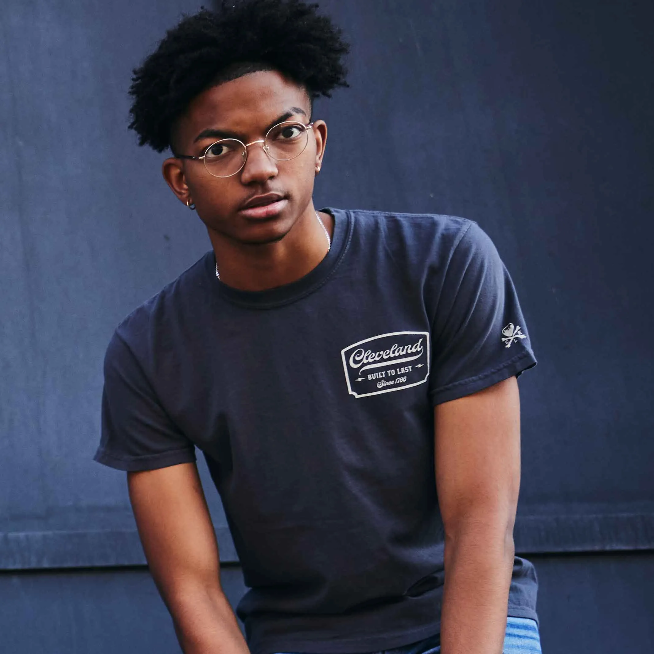 Cleveland Built To Last - Mens/Unisex Crew T-Shirt