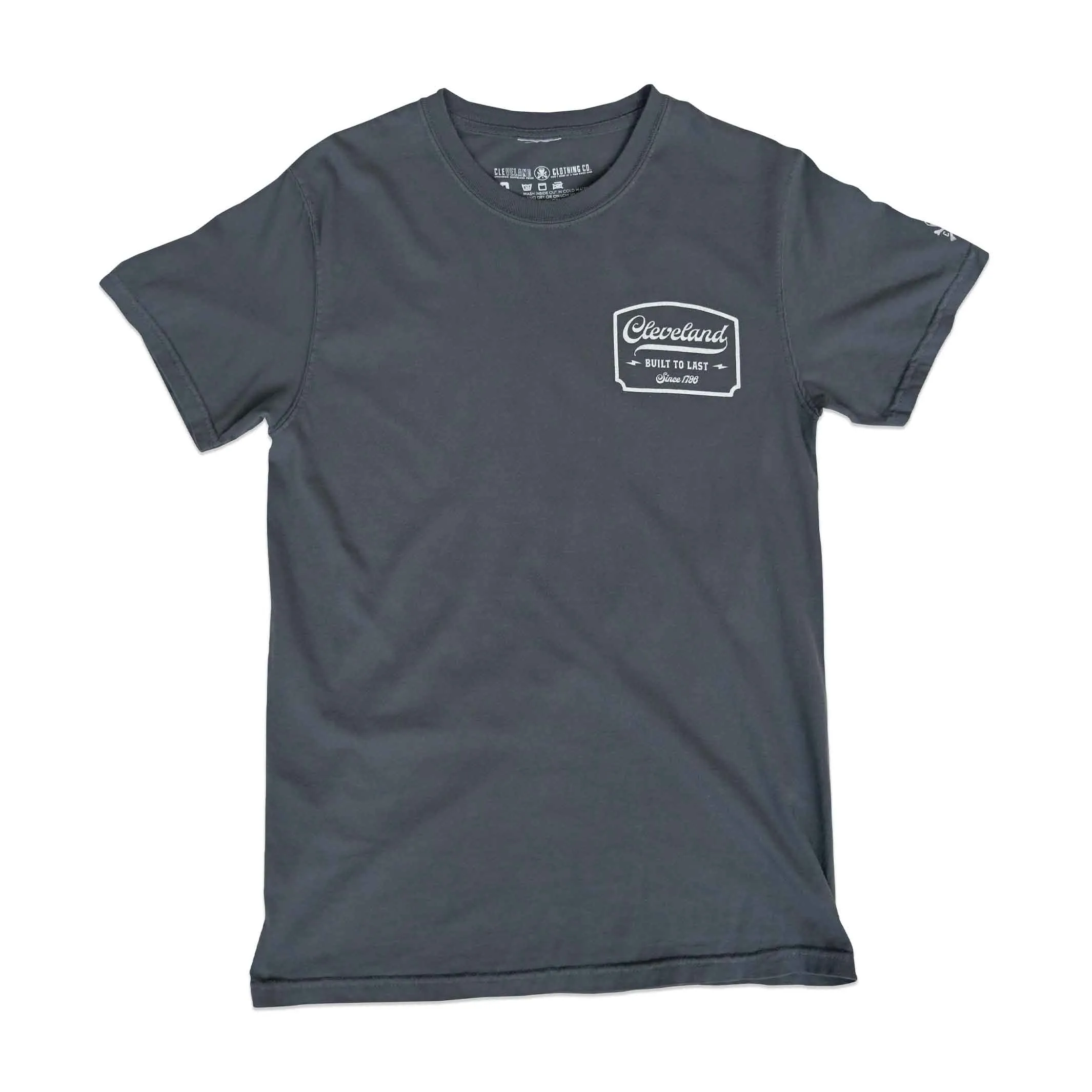 Cleveland Built To Last - Mens/Unisex Crew T-Shirt