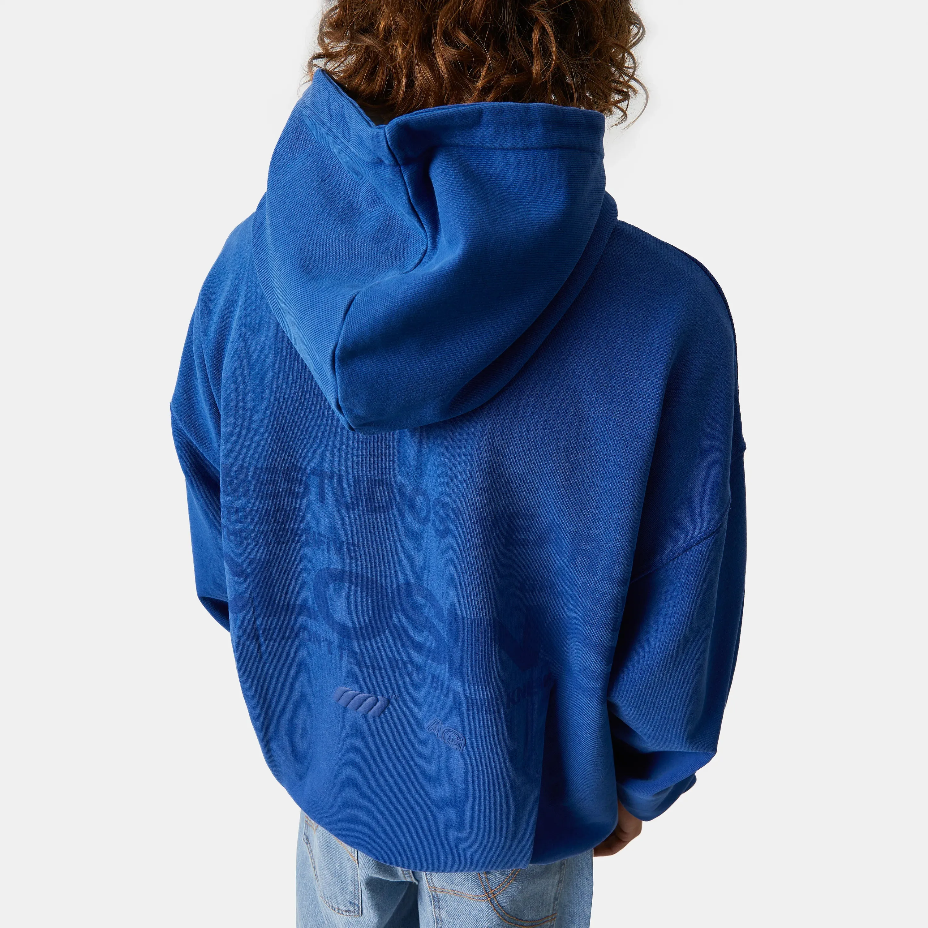 Closing Sodalite Oversized Hoodie