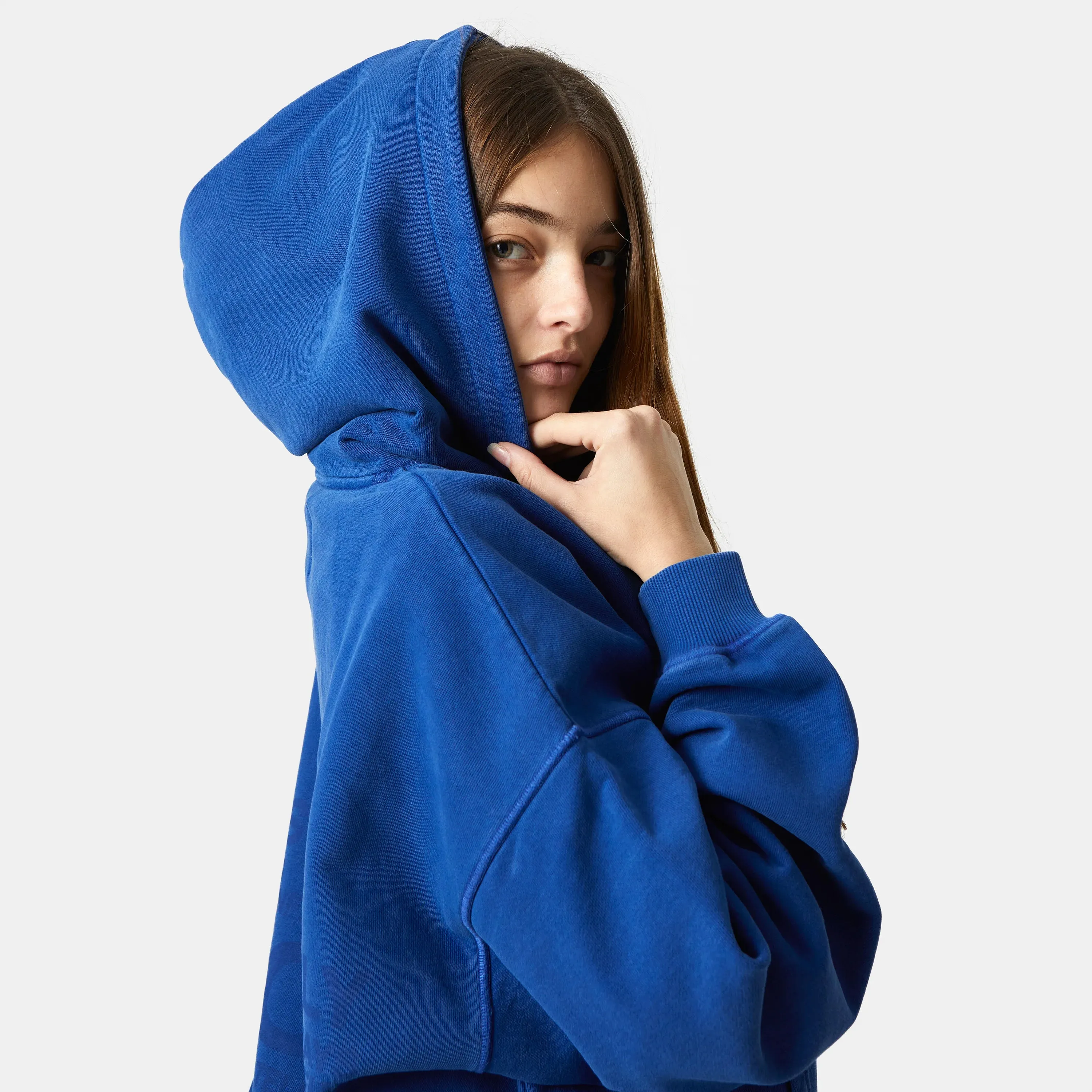 Closing Sodalite Oversized Hoodie