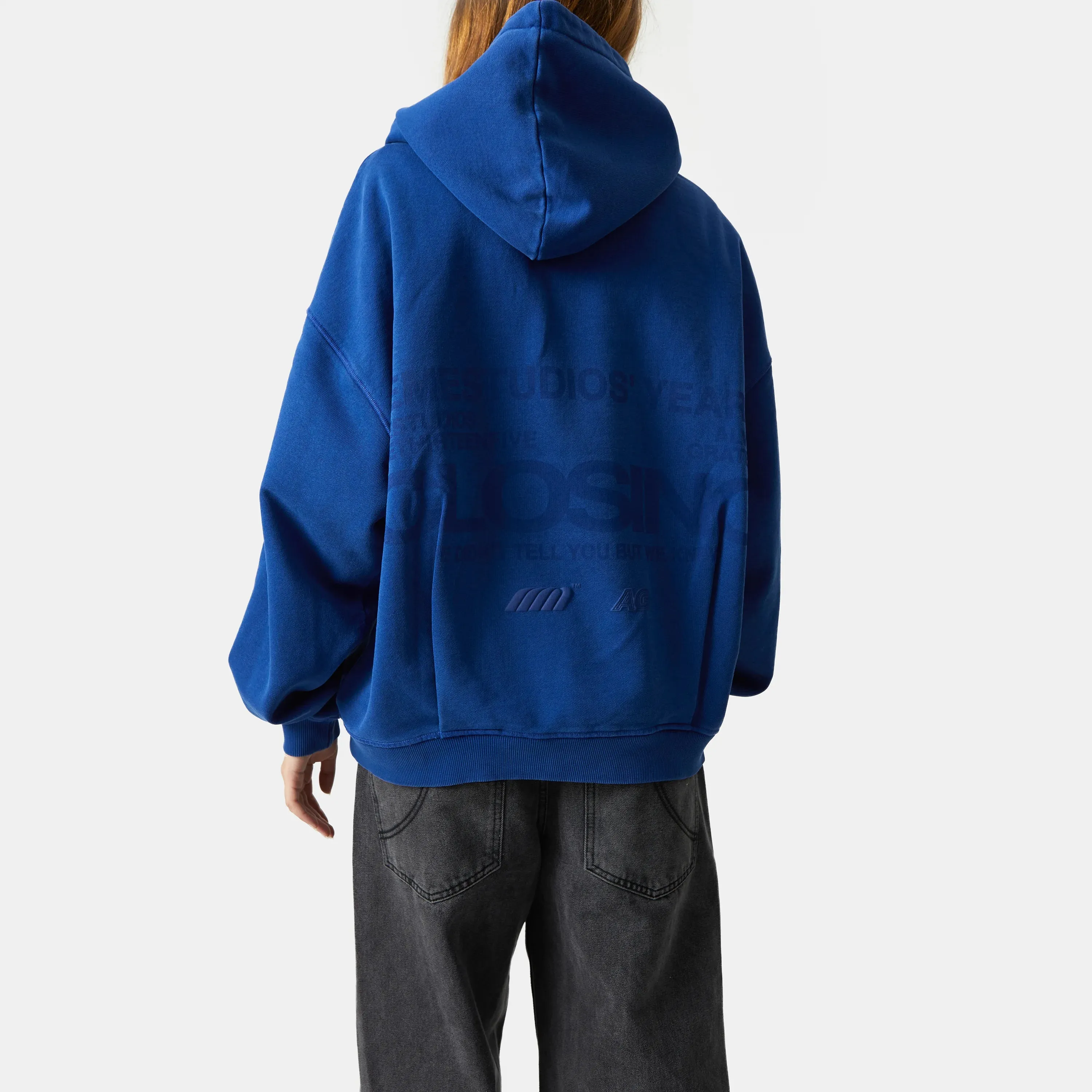 Closing Sodalite Oversized Hoodie