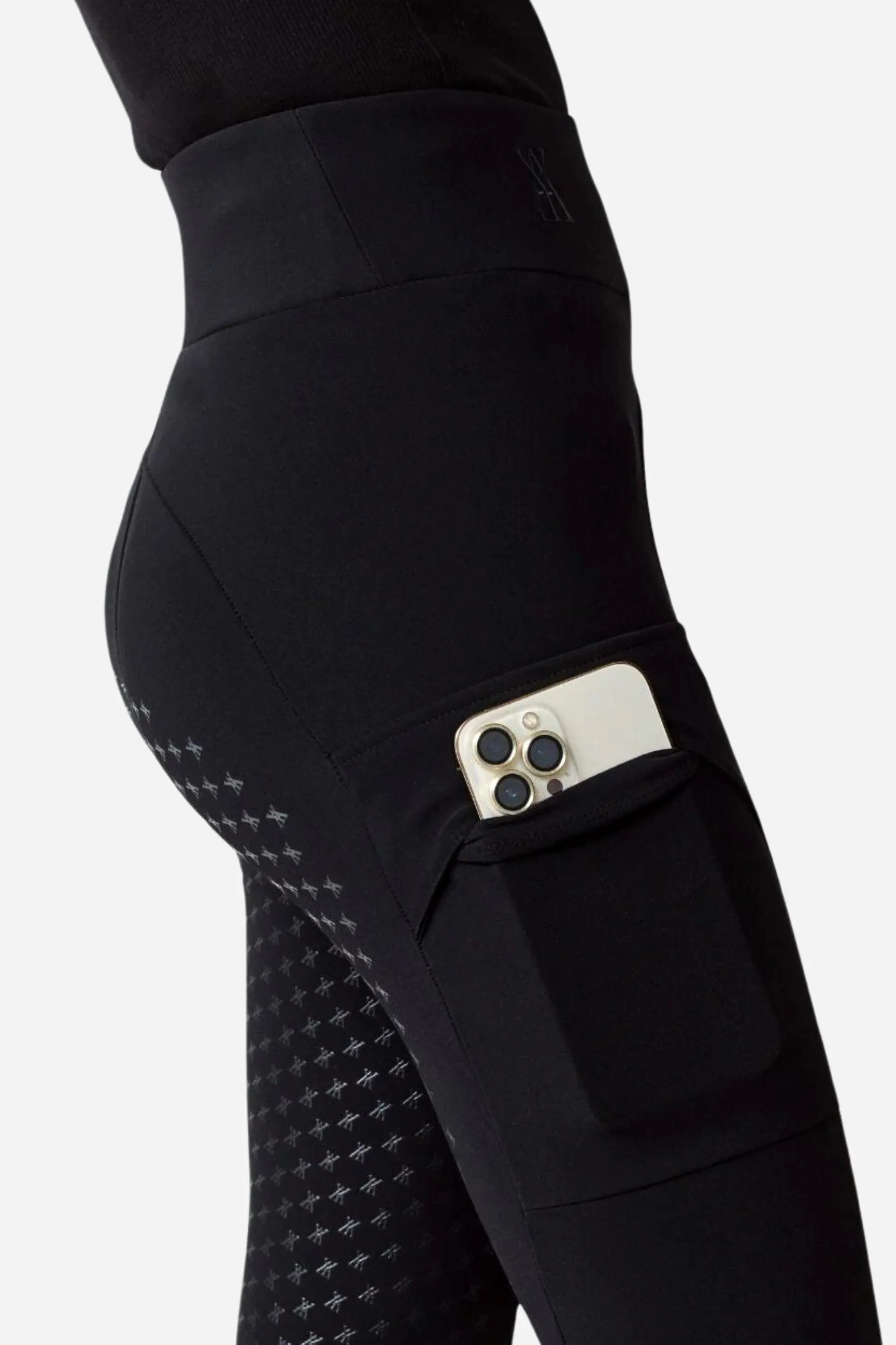Compression Pull-Ons | Knee Grip - Black