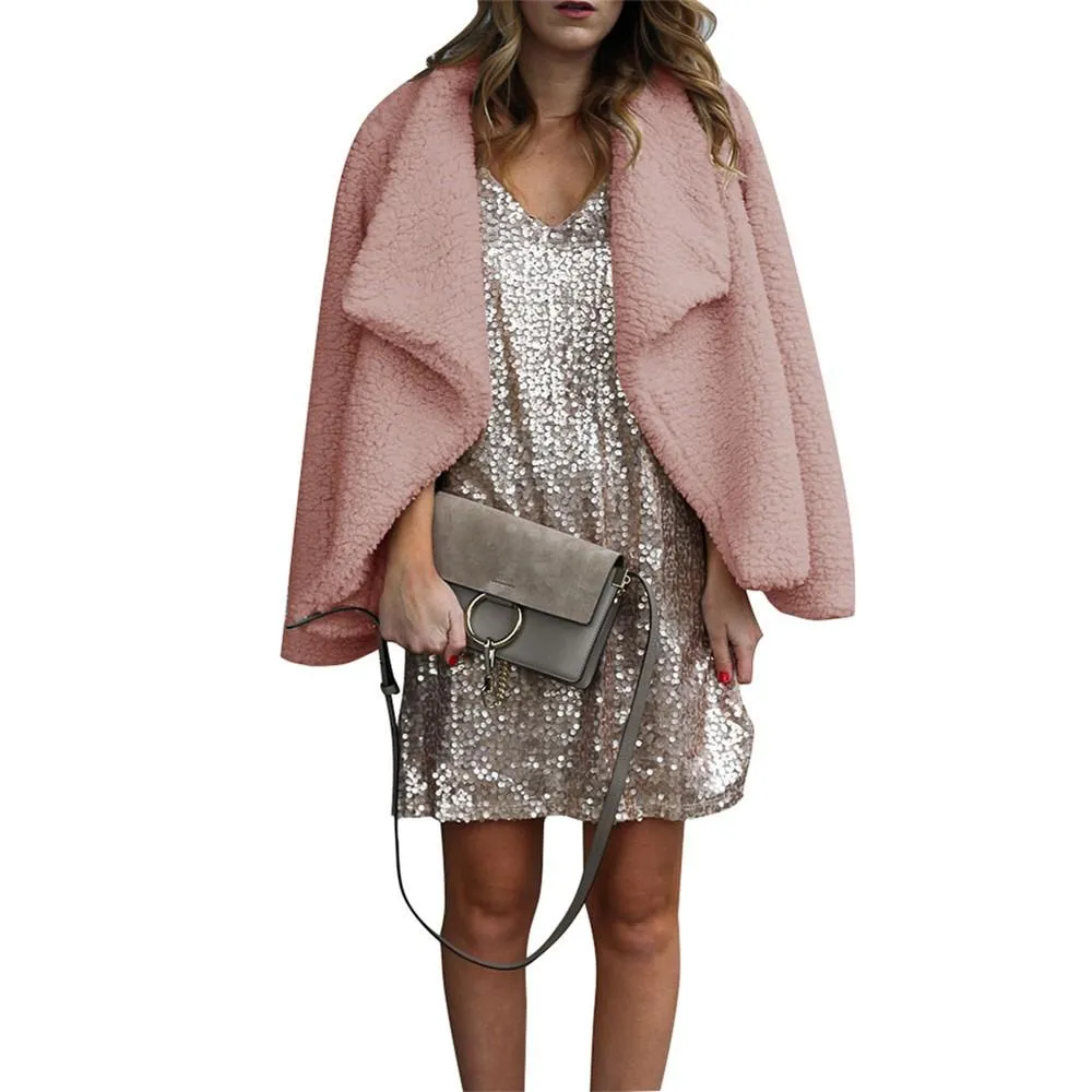 Faux Fur Coat Jacket