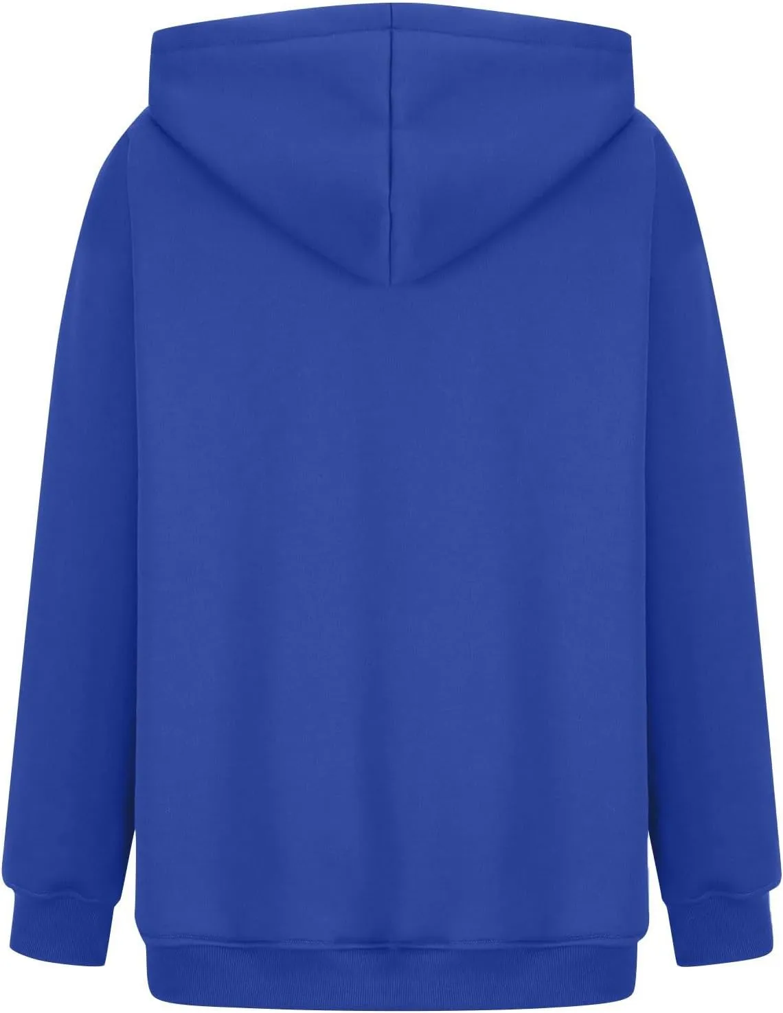 Fleece Hoodies for Women Trendy Lightweight Oversized Sweatshirt Baggy Drawstring Y2K Hoodie Pullover Tops w/Pockets