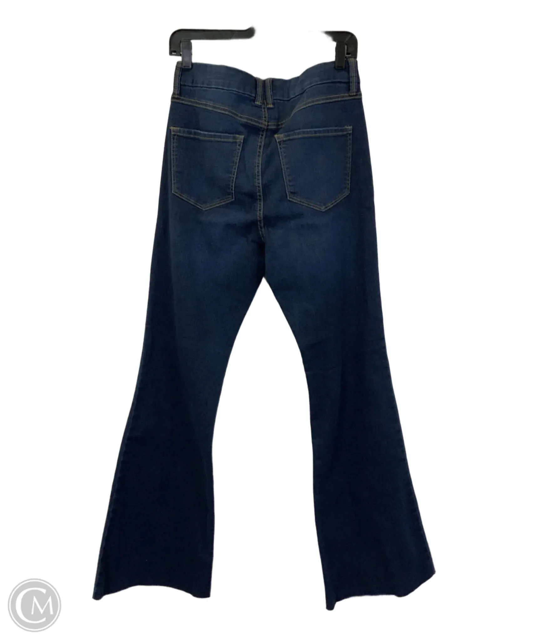Jeans Flared By Clothes Mentor In Blue Denim, Size: 8