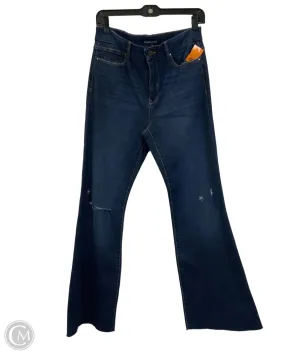 Jeans Flared By Clothes Mentor In Blue Denim, Size: 8