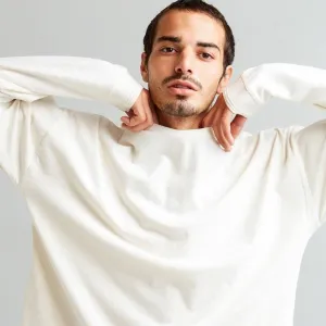 Long Sleeve Relaxed Tee (Bone)