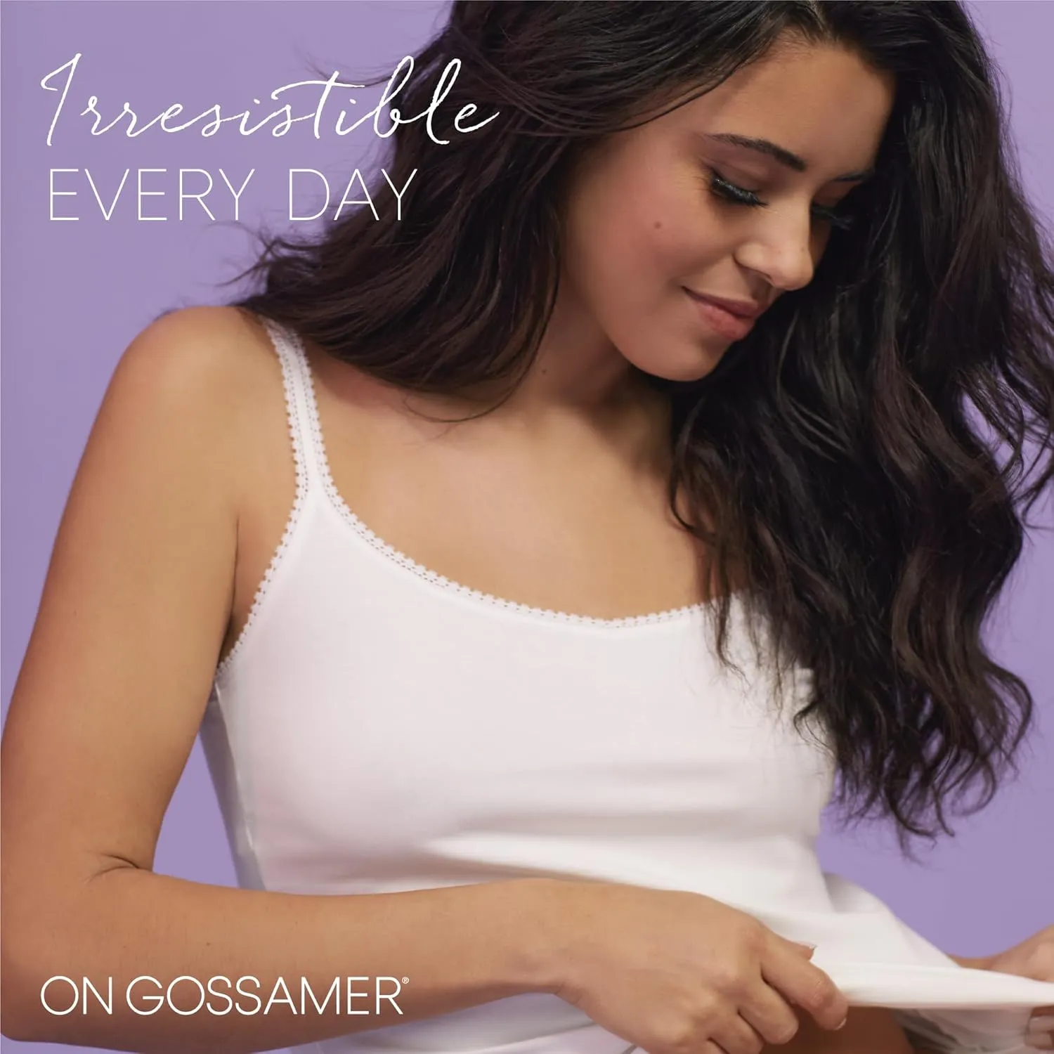 OnGossamer Womens Cabana Cotton Camisole
