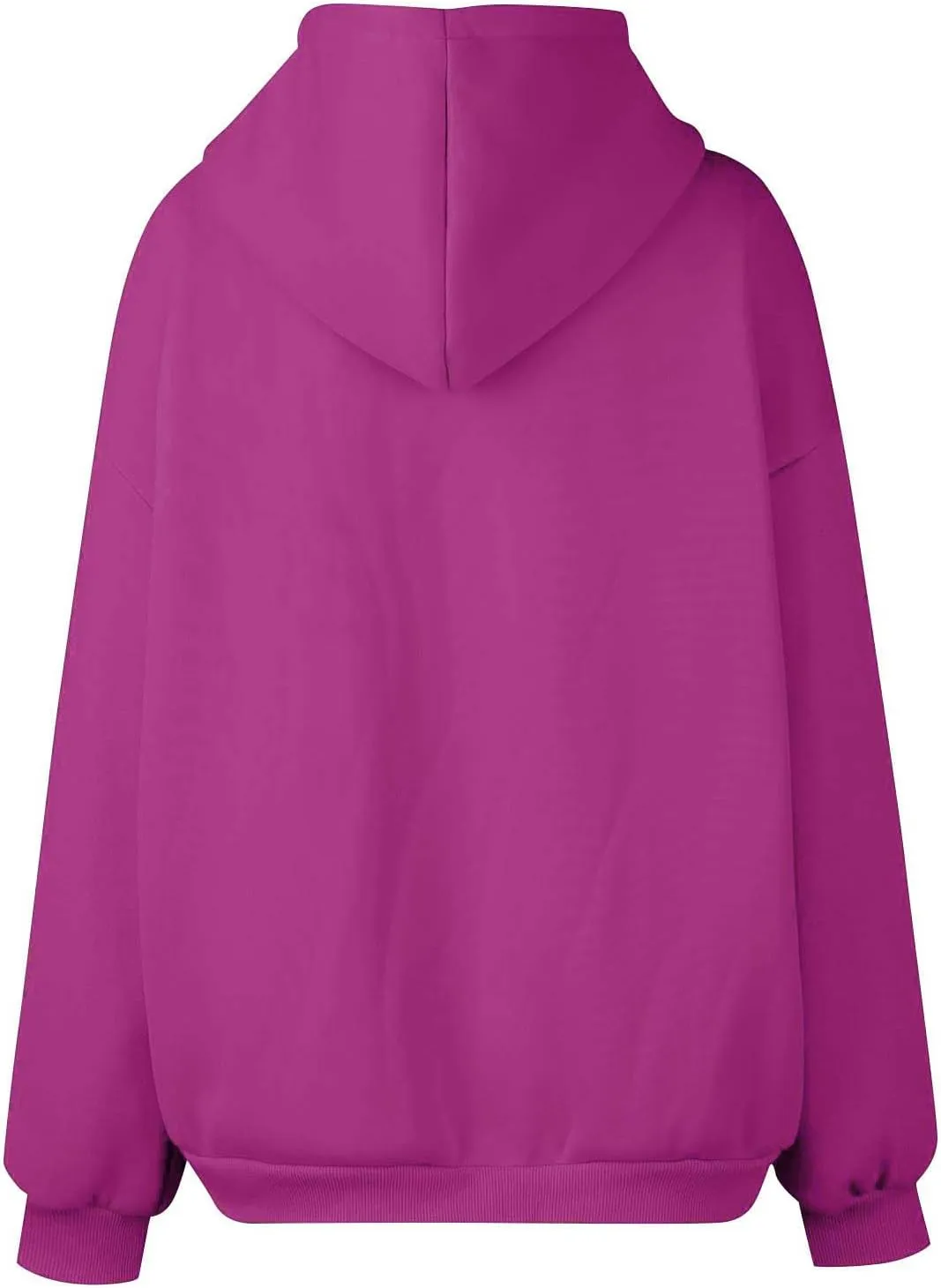 Oversized Sweatshirt for Women,Womens Casual Zip Up Hoodie Trendy Y2k Long Sleeve Jacket with Poickets