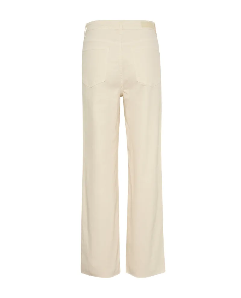 Part Two Simona Cream Wide Leg Jeans