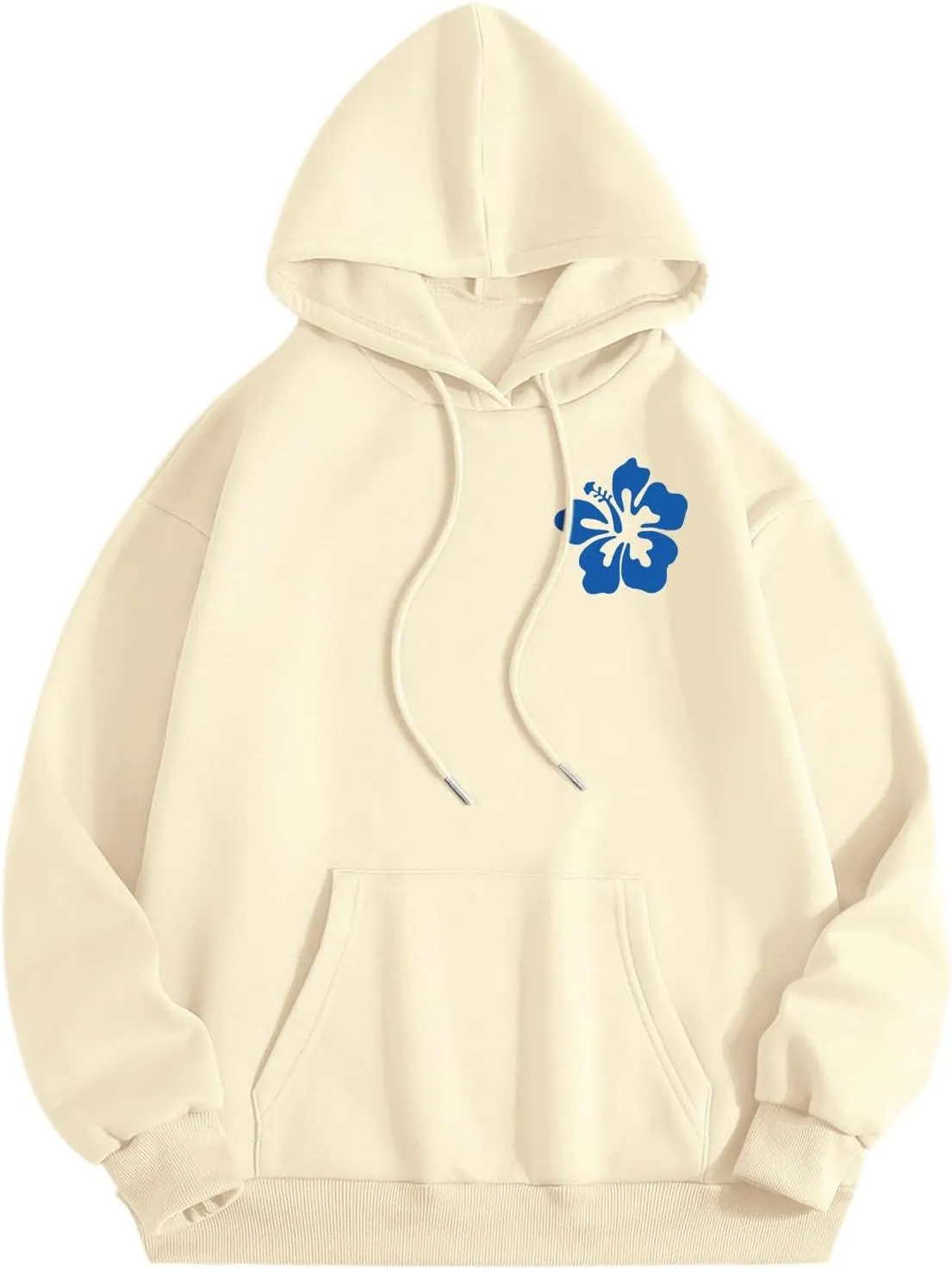 Pink Hoodie Womens Long Sleeve Sweatshirt Trendy Graphic Drawstring Pullover Fall Winter Outfits Y2K Clothes