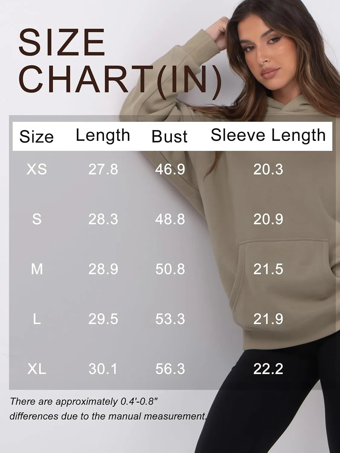 VIUTIL Womens Oversized Hoodies Fleece Loose Hooded Sweatshirt Fall Winter Outfits 2025 Trendy Clothes